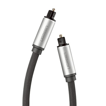 UGREEN 綠聯 S/PDIF 數位光纖線  1.5m  灰黑色  1條