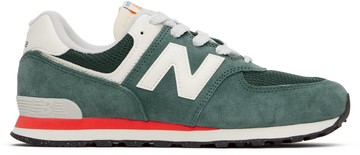 New Balance 绿色 574 儿童运动鞋
