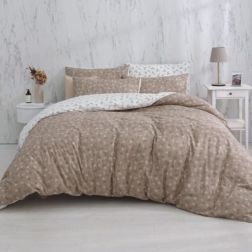 鴻宇 HongYew - 雙人特大床包枕套組 100%精梳棉 純棉-亞米