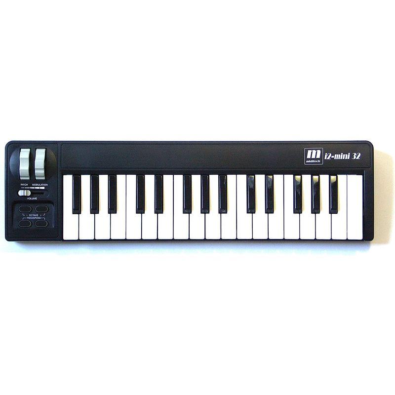 MIDITECH i2Mini32 ミニ32鍵MIDIキーボード ブラック