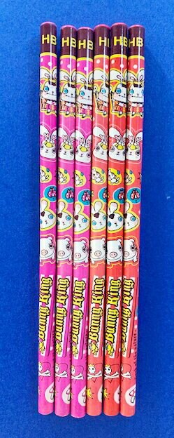 【震撼精品百貨】 Bunny King 邦尼國王兔 香港邦尼兔 盒裝鉛筆6入(HB)-粉#72408 震撼日式精品百貨