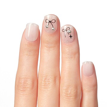 Dashing Diva/M 薄型經典美甲片-芭蕾氣息-30片