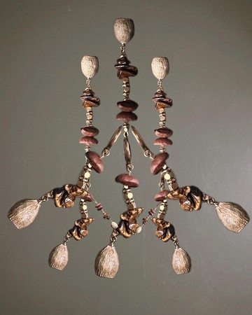 免運費 | 環保概念 | 藝術風 | 咖啡豆乾果耳環