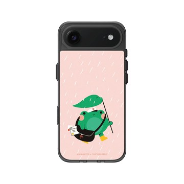 iPhone Air Clear (相機按鈕) 酷墨灰 - Niniwanted - 郵差蛙