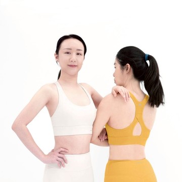【年中慶限時優惠】FITNESS 後扣支撐型運動內衣 芥末黃 S號