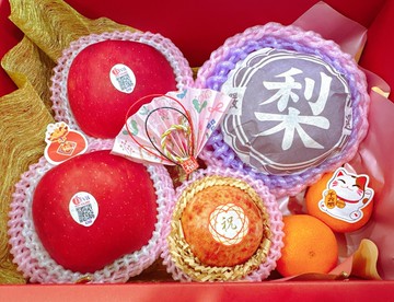 【帕查嬤嬤】四季果禮--甘露梨〡恐龍蛋〡砂糖橘〡女神蘋果〡感謝水果禮盒