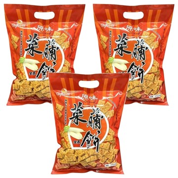 Chiao-E 巧益 菜䔕餅  147g  3袋