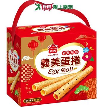 義美蛋捲吉利款360G【愛買】