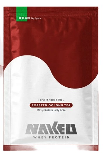[NAKED] 低糖益生菌乳清蛋白 - 多口味任選(36g/包)-重焙烏龍