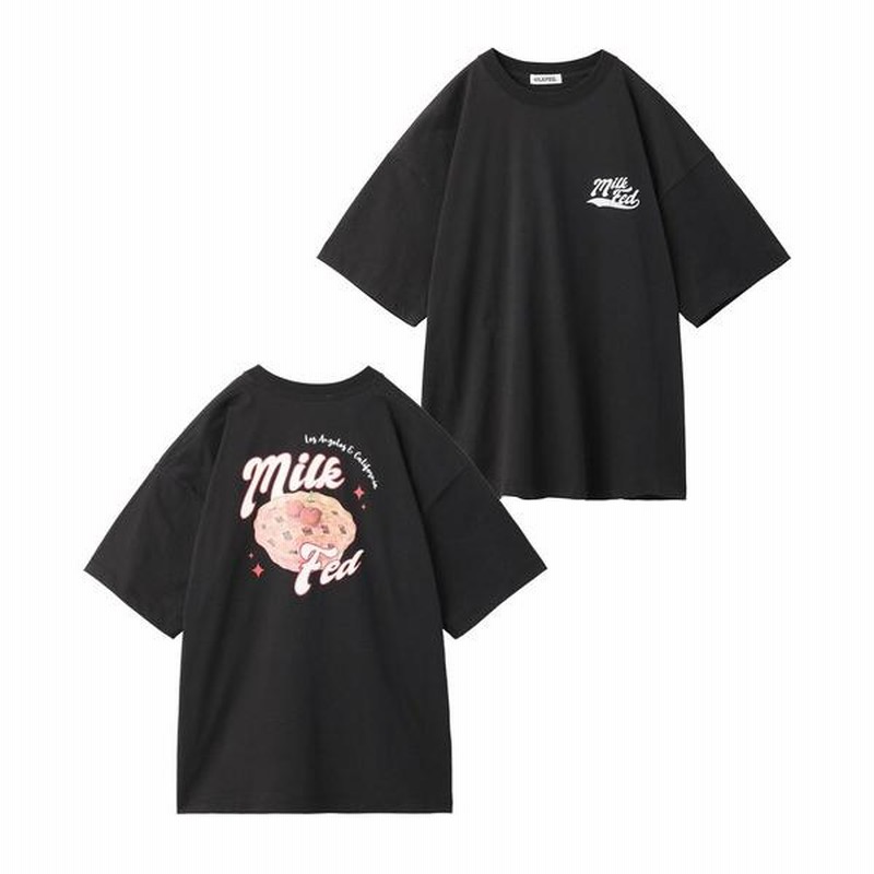 tシャツ Tシャツ ミルクフェド MILKFED CHERRY PIE WIDE SS TEE