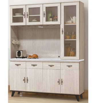 AS DESIGN雅司家具-傑荷5.3尺岩板碗盤櫃組-160.2*41*203cm