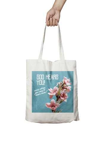 God Hears You經文布袋