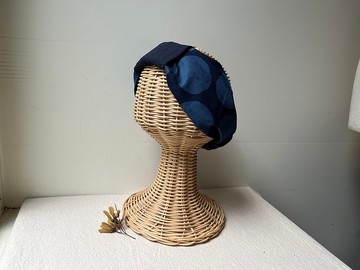 藍圓-清爽大蝴蝶結髮帶ヘアバンド