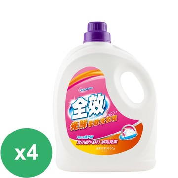 毛寶 全效光鮮柔軟洗衣精3500g *4瓶