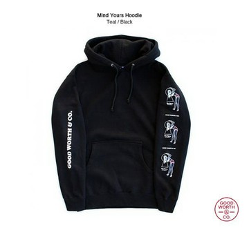 Good Worth Mind Yours Hoodie 畫報女郎連帽上衣
