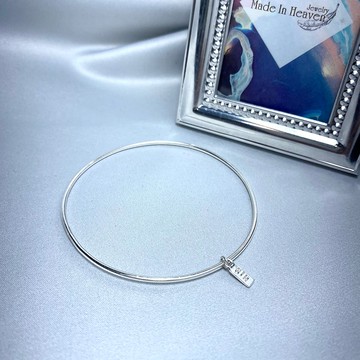 MIH金工首飾 | 極簡風925純銀手環 minimalist silver bangle