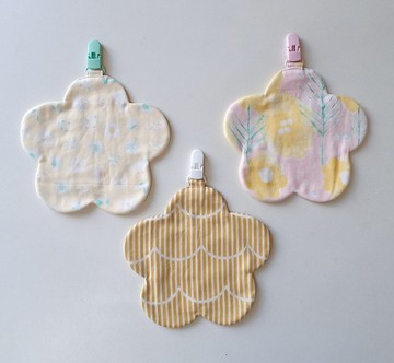 【5日內出貨】花朵 夾式擦汗巾  手帕巾 小手帕  擦手巾 幼兒