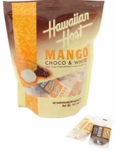 ドライマンゴ・チョコアソートバッグ 400g Hawaiian Host マンゴー チョコ ホワイトチョコ 個装 パーティ シェア 44474