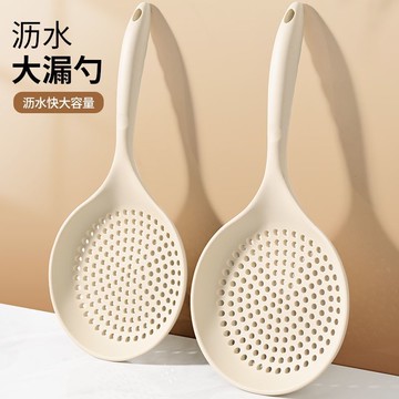 工廠現貨 日本撈面條漏勺家用廚房過濾網大號撈餃子撈勺耐高溫笊籬瀝水濾勺487-LPS 保售後 台灣公司