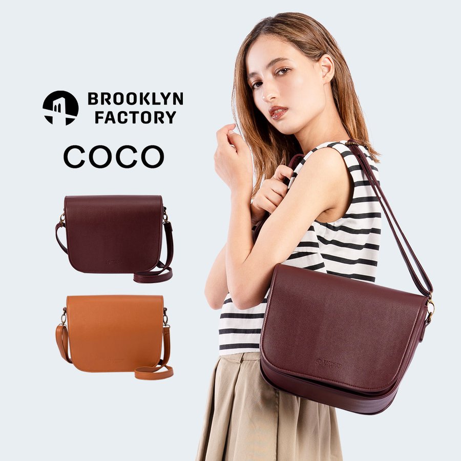 カメラバッグ ショルダー 一眼レフ カメラ女子 おしゃれ ミラーレス カメラリュック BROOKLYN FACTORY COCO 通販  LINEポイント最大0.5%GET | LINEショッピング