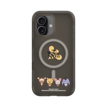 iPhone 17 AirX 本質黑 - 迪士尼-小熊維尼 Disney Winnie The Pooh - Q版