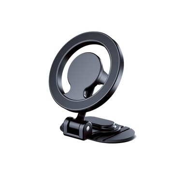 【ibits】D57 magsafe磁吸360°旋轉儀表台手機支架 車用支架 萬向調節 可旋轉底座 可折疊收納