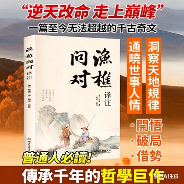 🔥台灣免運🔥【漁樵問對】易學奇書解密 天機奧義探秘 古籍經典復刻版 獨家精裝 命理哲學收藏