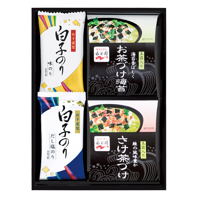 法事引き出物　食品｜30％OFF｜永谷園お茶漬け＆白子のり詰合せ　No.20　※消費税・8％｜粗供養　法事のお返し