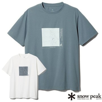 【Snow Peak】中性款 MofM Mt.Tanigawa Trail Route 聯名款圓領短袖T恤/MM4310-TS03