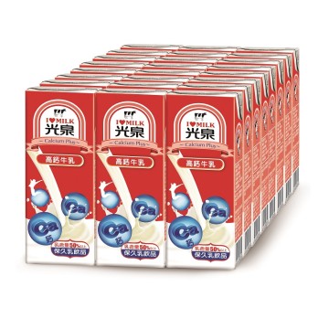 光泉高鈣牛乳-200ml