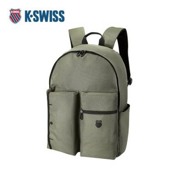 K-SWISS 運動後背包 24FW BACKPACK 1 男女 中性 橄欖綠色 BG426-397