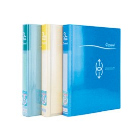 Original 3孔夾學習檔案可換封面系列(TS03-1301) 空夾不附活頁紙 資料袋 3色可選 DATABANK
