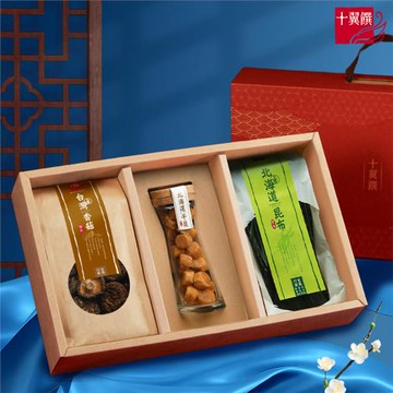 【十翼饌】1盒_秋饗山珍海味禮盒(香菇/干貝/昆布/伴手禮/公司送禮)