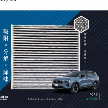 無味熊｜汽車冷氣濾網 福特 - Territory