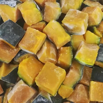 冷凍南瓜(1000g/包)冷凍南瓜丁 南瓜切塊 帶皮金瓜 火鍋南瓜塊 金瓜丁