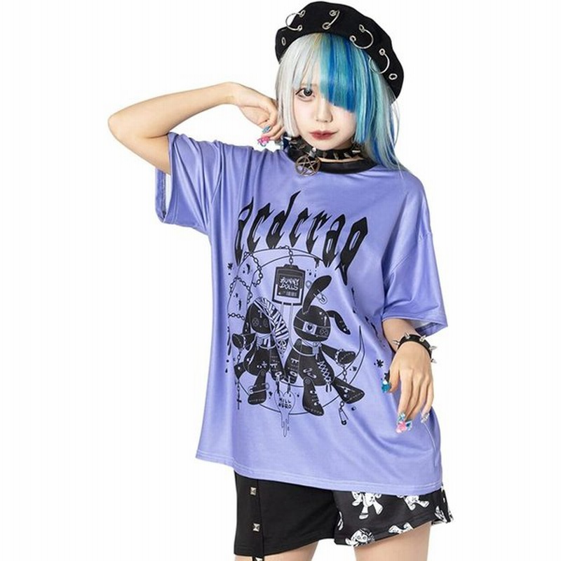Acdcrag ムーンバニードールズ Tシャツ 半袖 Acdc Rag 原宿系 ファッション レディース パンク ロック 通販 Lineポイント最大get Lineショッピング
