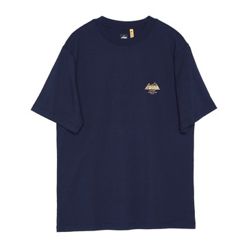 5th STREET｜山形｜男裝｜線條LOGO印花短袖T恤｜丈青