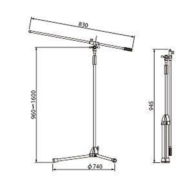 TAMA Boom Stand MS205(ブームマイクスタンド)【ONLINE STORE】 | LINE