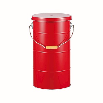 日本 OBAKETSU 手工製儲米桶 10kg紅色