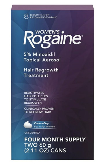 美國直送  rogaine 5% 泡沫幕斯 [女性專用]  盒裝2瓶裝
