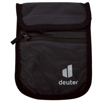deuter SECURITY WALLET II 隱藏式錢包 多層夾層 可調背帶  黑  14 x 18cm
