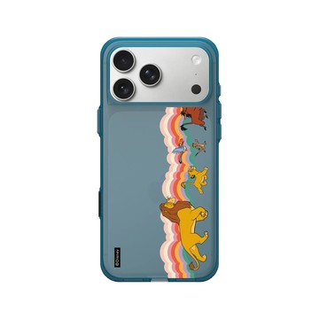 iPhone 17 Pro Max Clear (相機按鈕) 夜幕藍 - Disney - Lion King 迪士尼-獅子王 - 獅子王 Le Roi lion - Hakuna Matata