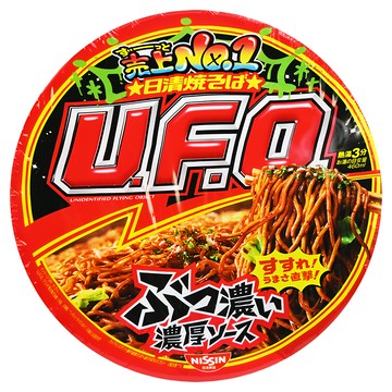 NISSIN 日清 U.F.O. 炒麵 特濃日式炒麵醬口味 128g  1入