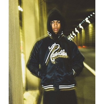 AirRoom正品 2025SS BEAMS NEEDLES 別注 Nylon Stadium Jacket 棒球 外套