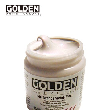 美國進口GOLDEN高登干涉調和型丙烯顏料 特性丙烯顏料 59ml