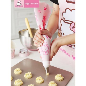 學廚KITTY TPU裱花袋食品級反復使用蛋糕曲奇餅干擠奶油擠花袋