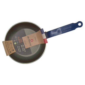 de Buyer 畢耶 l CHOC彩色系列 5層平底不沾圓鍋 藍握柄  20cm  1個