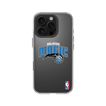 iPhone 16 Pro Clear Case（相機按鈕） 透明 - NBA - Logo-奧蘭多魔術 Orlando Magic - Light
