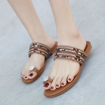 2025新款人字拖厚底涼拖鞋女士夏時尚外穿網紅夾腳沙灘鞋海邊百搭