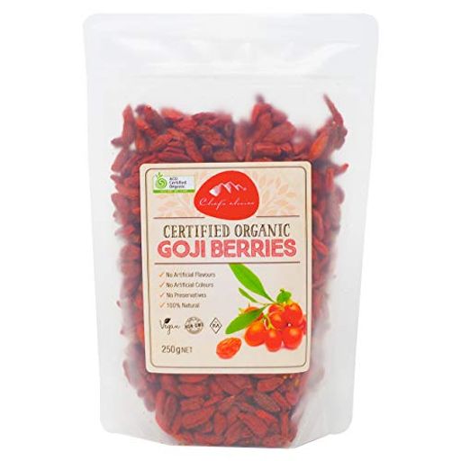 シェフズチョイス 有機クコの実 ORGANIC GOJI BERRIES 有機JAS (250G1袋)